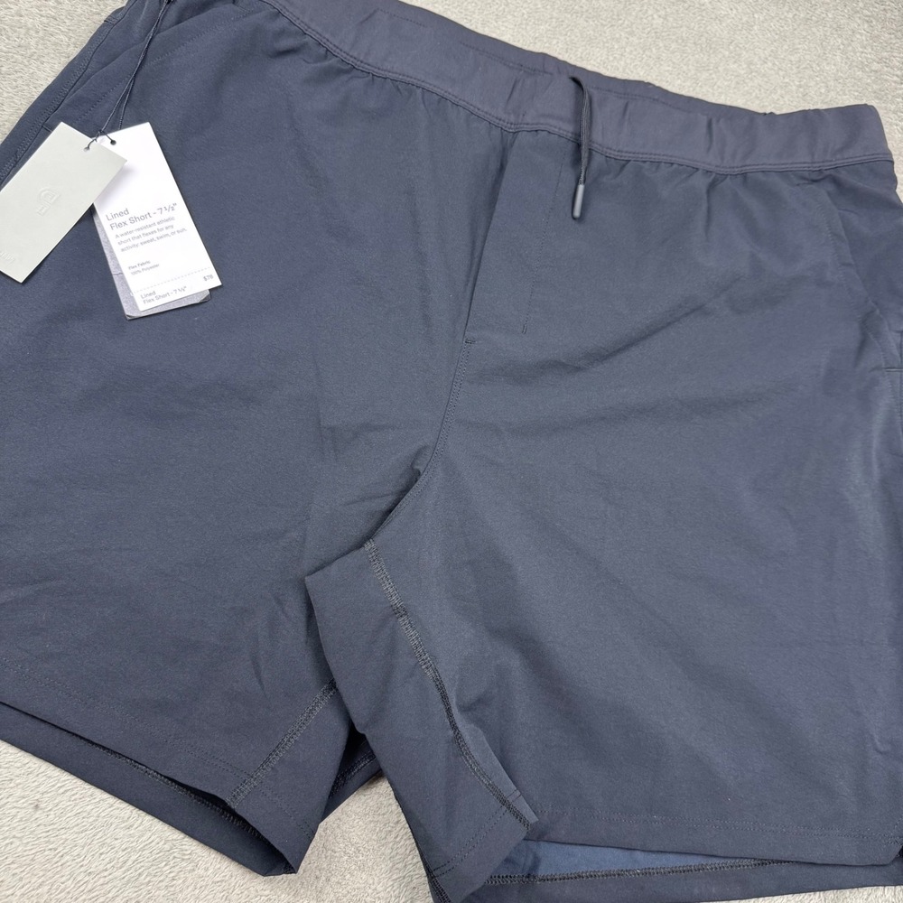 Public Rec Lined Flex Short‎ Mens 44 Black NEW 7.5 Inseam Athletic